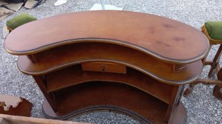 Mueble bar y estantería a medida