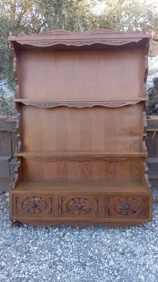 Mueble bar y estantería a medida