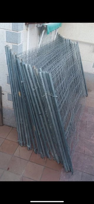 Vallas de obra metálicas