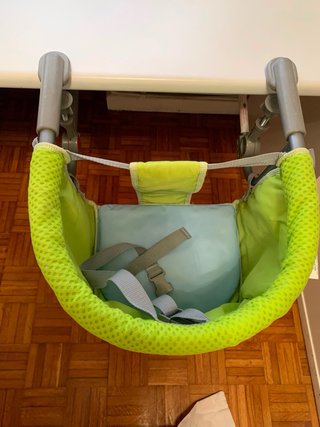 Trona de bebé plegable para mesa
