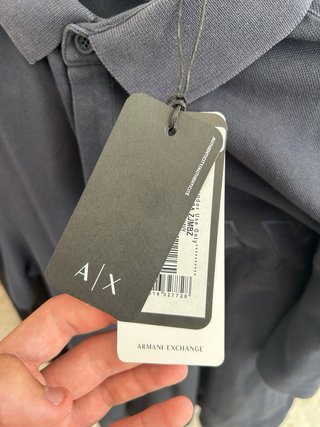Polo Armani Exchange azul marino