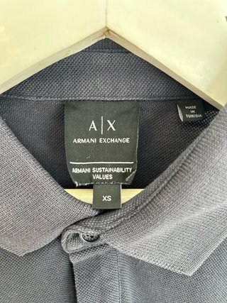 Polo Armani Exchange azul marino