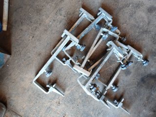Escuadras para hacer escalones