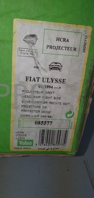 faro fiat ulysse derecho valeo