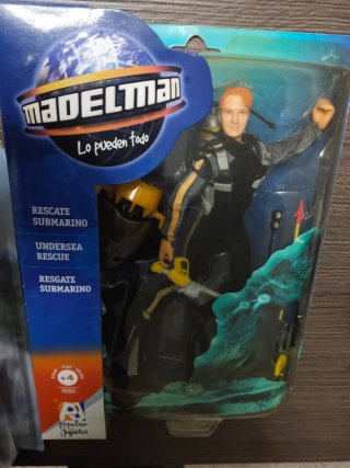 Madelman Rescate Submarino caja roja-azul