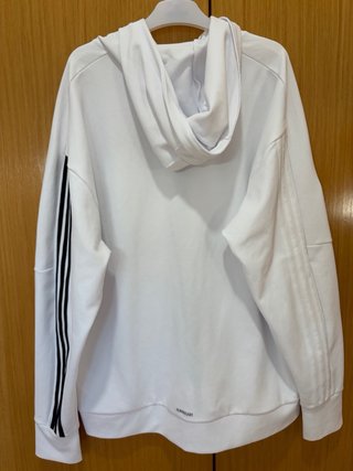 Chaqueta Adidas Blanca con Cremallera