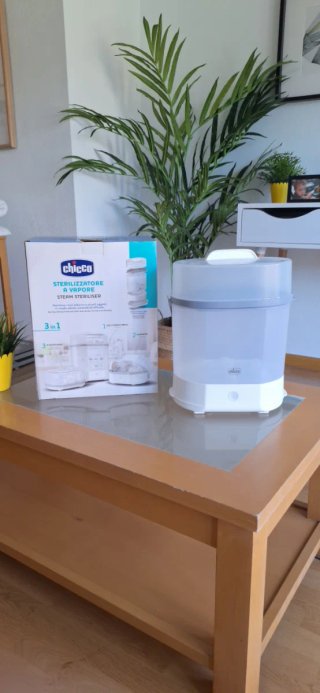 Esterilizador Chicco 3 en 1 Vapor