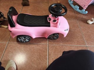 Correpasillos infantil rosa