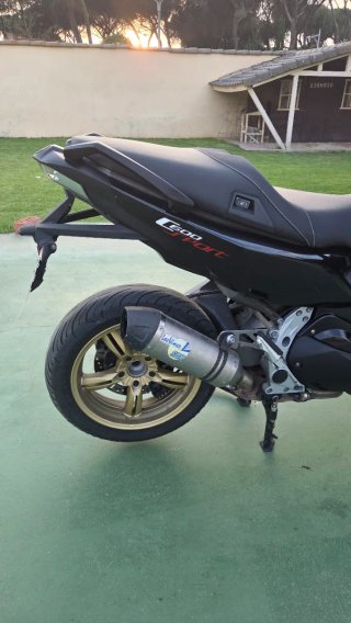 BMW C600 Sport Maxi Scooter Negra