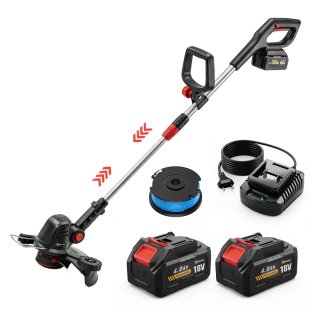 Desbrozadora a Batería 18V + 2 Baterías 4.0Ah