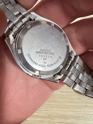 Lote de dos relojes Seiko 5 automático vintage