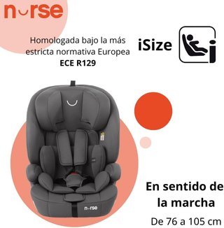 Nurse by Jané Grip Silla de Coche iSize 76–150 cm