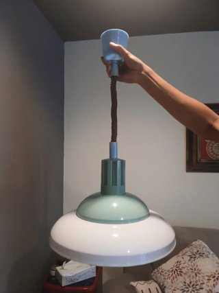 Lampadario Space Age anni '60