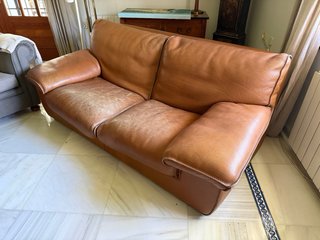Sofá Roche Bobois piel 2/3 plazas