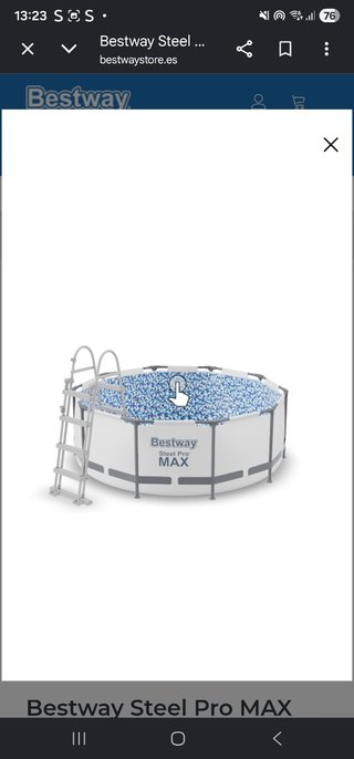 Piscina Bestway Steel Pro Max 3.05m