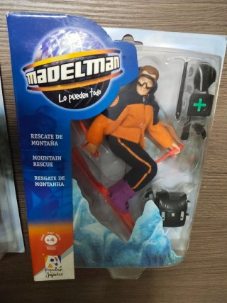 Madelman Rescate de Montaña caja roja-azul