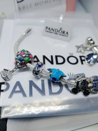 Pulsera Pandora 16cm con Charms