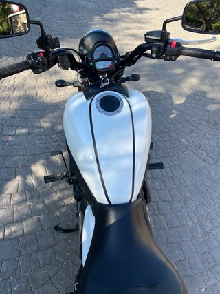 Kawasaki Vulcan S 650 ABS Blanca y Negra año 2015