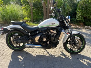 Kawasaki Vulcan S 650 ABS Blanca y Negra año 2015