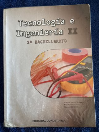 Tecnología e ingeniería II. 2o Bachillerato