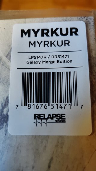MYRKUR - Myrkur LP, Vinilo Galaxy Merge, Ed. Ltd.