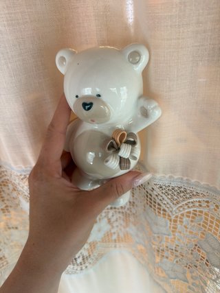 Orsetto in ceramica decorato