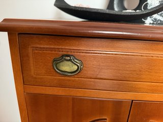Armario zapatero de madera