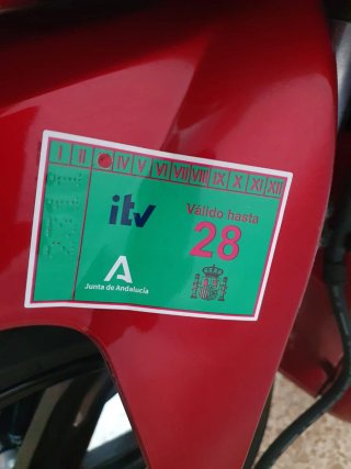 SYM Symphony SR125 Scooter Roja