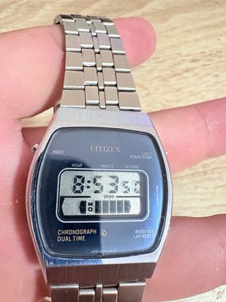 Reloj Citizen chronograph dual time quartz LC