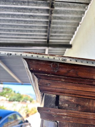 Alacena Nogal Siglo XVII con Éta hay que restaura