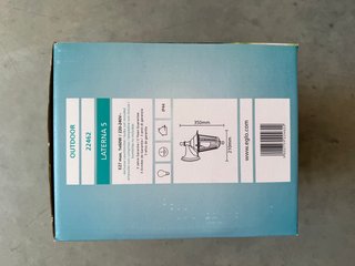 Aplique Exterior EGLO Laterna 4 Farol Blanco