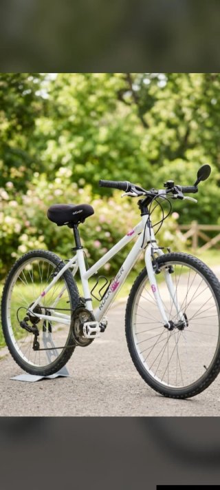 Bicicleta Rockrider Blanca