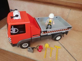 Camión de obra Playmobil