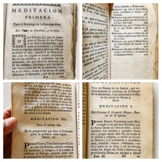 Meditaciones diarias 1784 - Alonso de Andrade