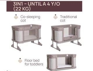 Culla ad altalena Chicco Next2me Forever Beige