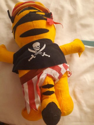 Peluche Garfield Pirata Grande