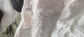 Vestido Ibicenco Blanco Talla Única