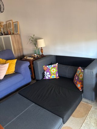 Sofá Cama IKEA Askeby Gris Oscuro