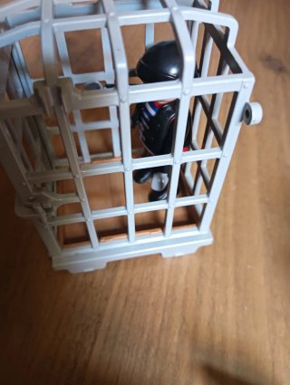 Playmobil Policía Ladrón Cárcel Puesto