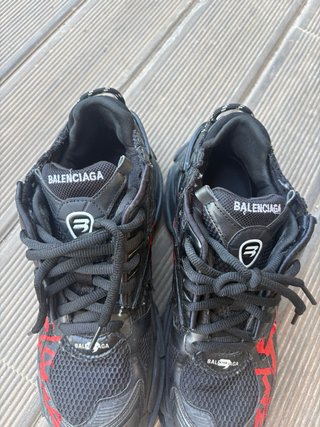 Balenciaga Runner Negro/Rojo