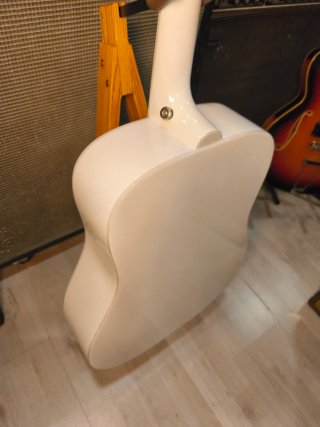 Epiphone Limited Edition Dove Pro Guitarra Blanca