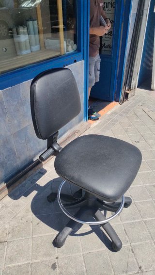 Silla de escritorio negra 640513971