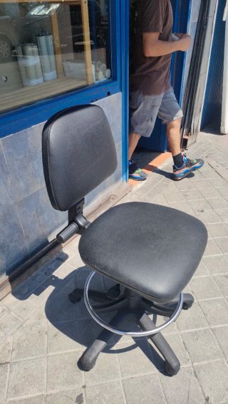 Silla de escritorio negra 640513971