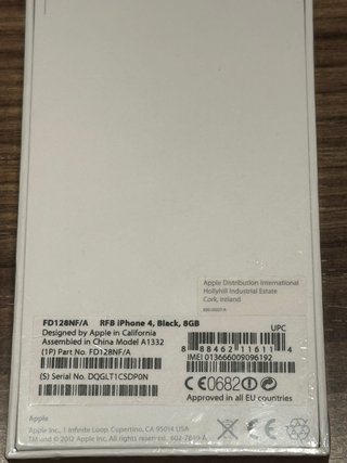 iPhone 4 8GB Apple Certified Pre-Owned