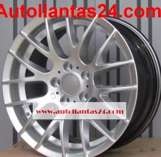 Juego 4 llantas para bmw m1100 plata 18 r272569