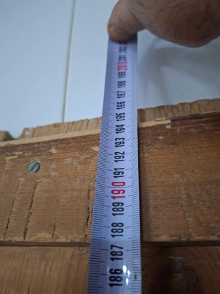 Tablero de madera panaderia