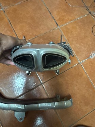 Escape original kawasaki zx6r