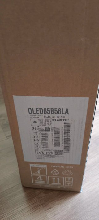 TV LG OLED B5 65 4K AI Smart TV