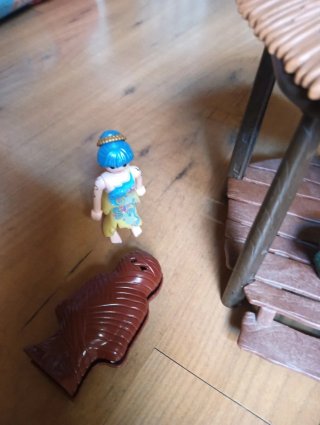 Playmobil Palapa con pirata y cofre