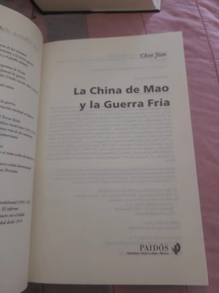 La china de Mao y la guerra fría Chen Jian